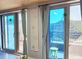 쉼터 | 객실에서 보이는 전망