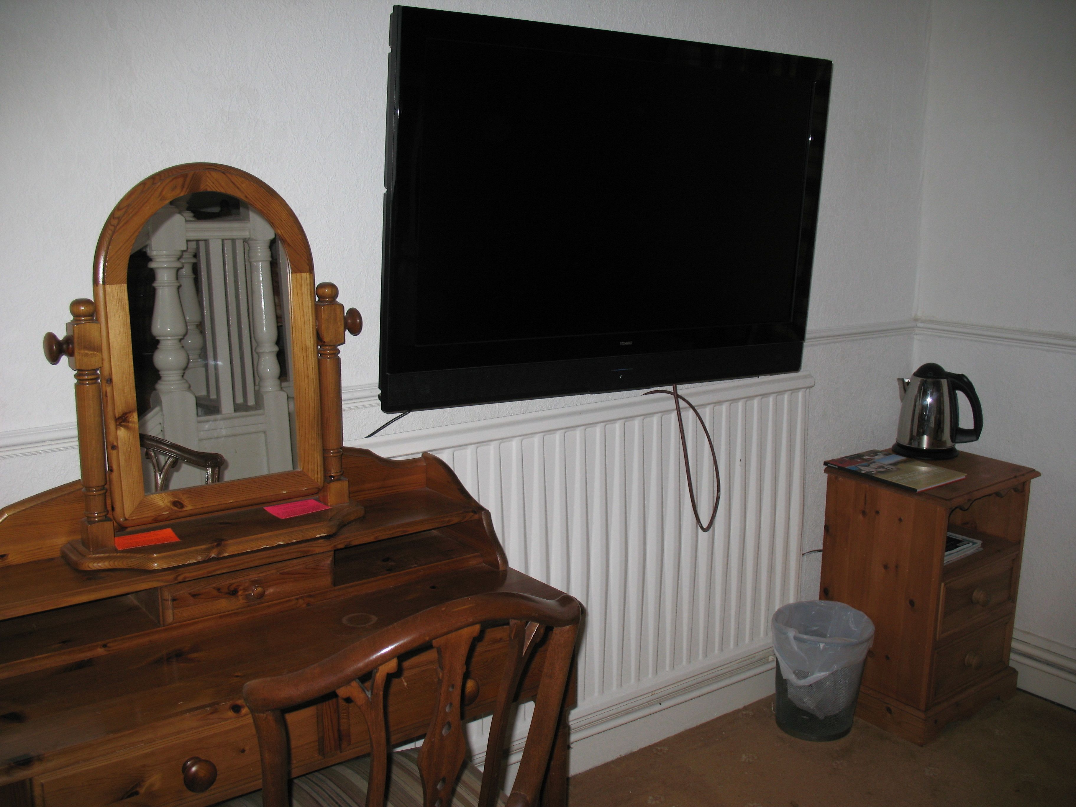 family room | individually decorated, individually furnished, desk, iron/ironing board