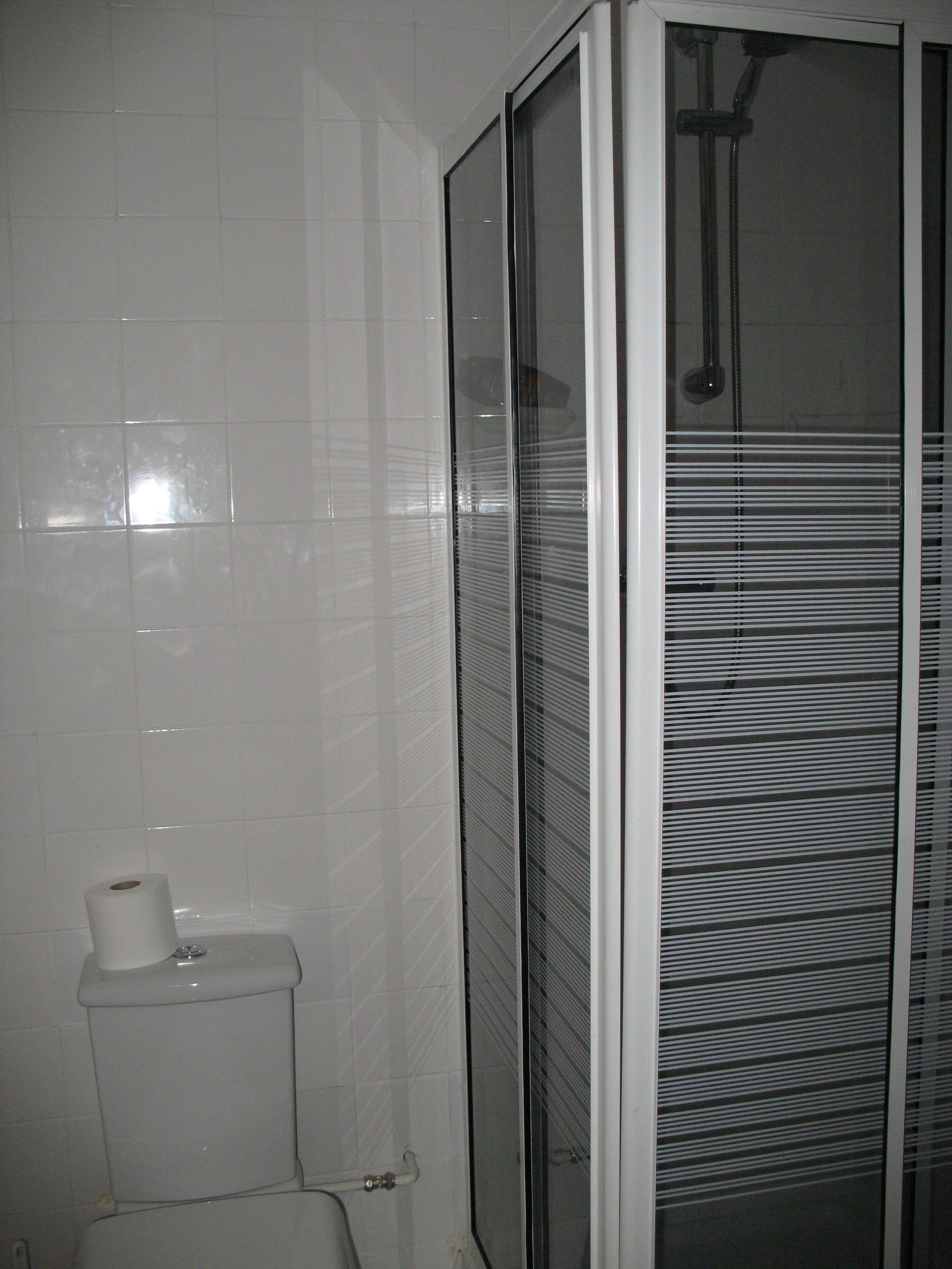 single room | bathroom | shower, hair dryer, towels