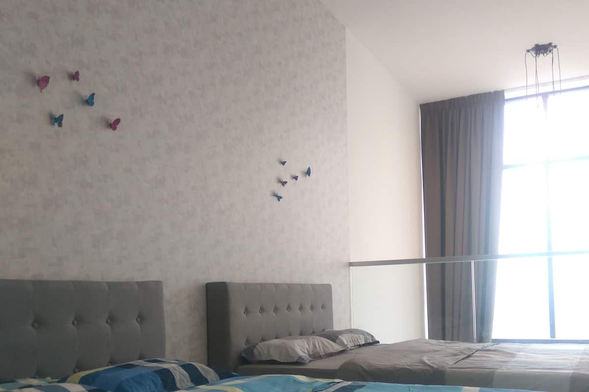Premium bedding, memory-foam beds, iron/ironing board, rollaway beds