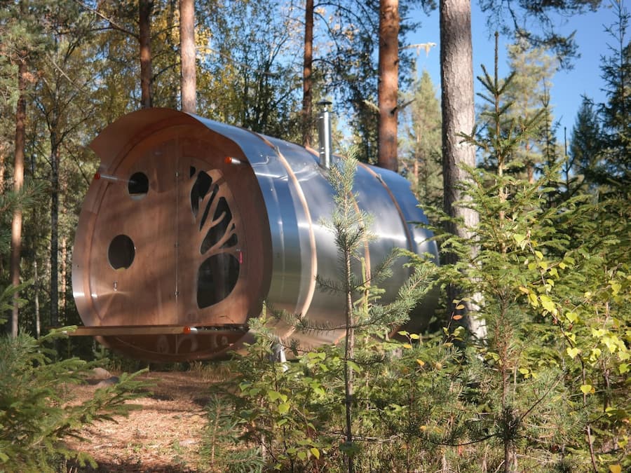 Design Tree House (Oddis Öga) | Dihias secara berasingan, dilengkapkan perabot secara berasingan