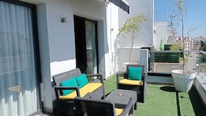 Suite Deluxe, 1 chambre, non-fumeurs, terrasse | Terrasse/Patio