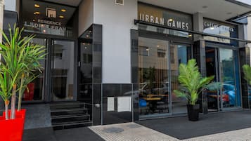 EntrĂ©e de lâhĂ©bergement