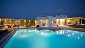 Front of property - evening/night