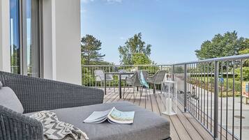 Terrace Suite with panoramic Sea View | 1 chambre, literie de qualité supérieure