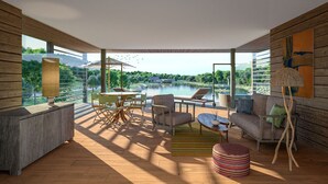 Villa – standard | Oppholdsrom | Flatskjerm-TV