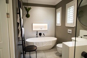 Deluxe-Doppelzimmer | Badezimmer