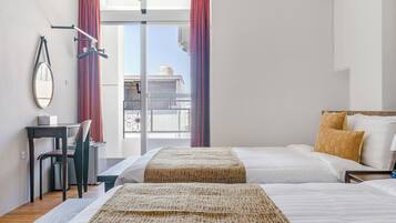 Quadruple Room, Balcony | Free WiFi, bed sheets