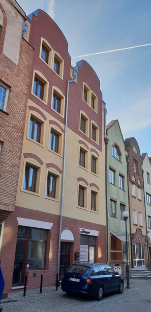 Fassade der Unterkunft