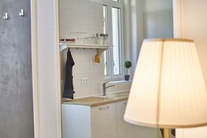 Deluxe Apartment, 1 Queen Bed, Non Smoking | Private kitchen - K35 Apartment Budapest (Budapest)