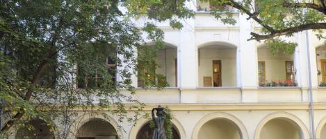 Fassade der Unterkunft