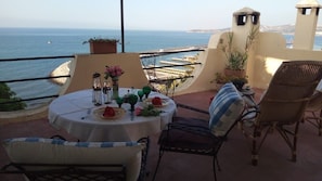 Suite, Terrace, Beach View (Iris) | Terrace/patio