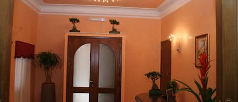 Interior entrance