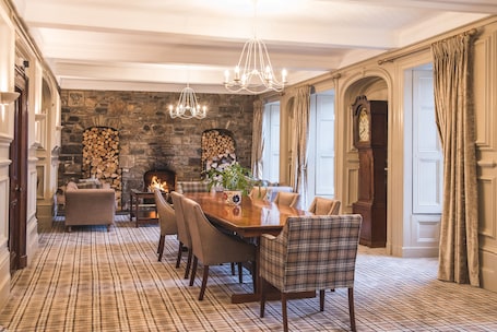 Interior entrance. Llwyngwair Manor