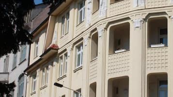 Fassade der Unterkunft
