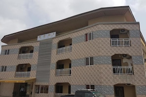 Facciata della struttura