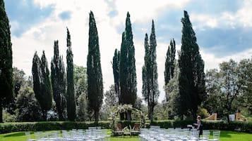 Area per matrimoni all'aperto
