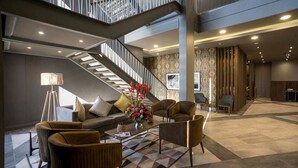 Sitteområde i lobbyen