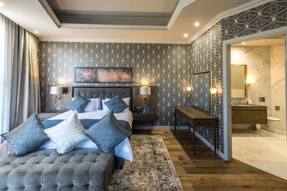 Appartement Penthouse présidentiel, 2 chambres | Coffre-fort, bureau, accÚs au Wi-Fi (inclus), literie fournie