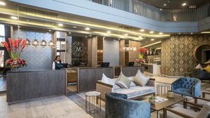Sitteområde i lobbyen