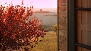 Blick von der Unterkunft