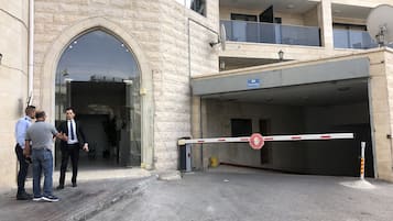 Entrada de la propiedad