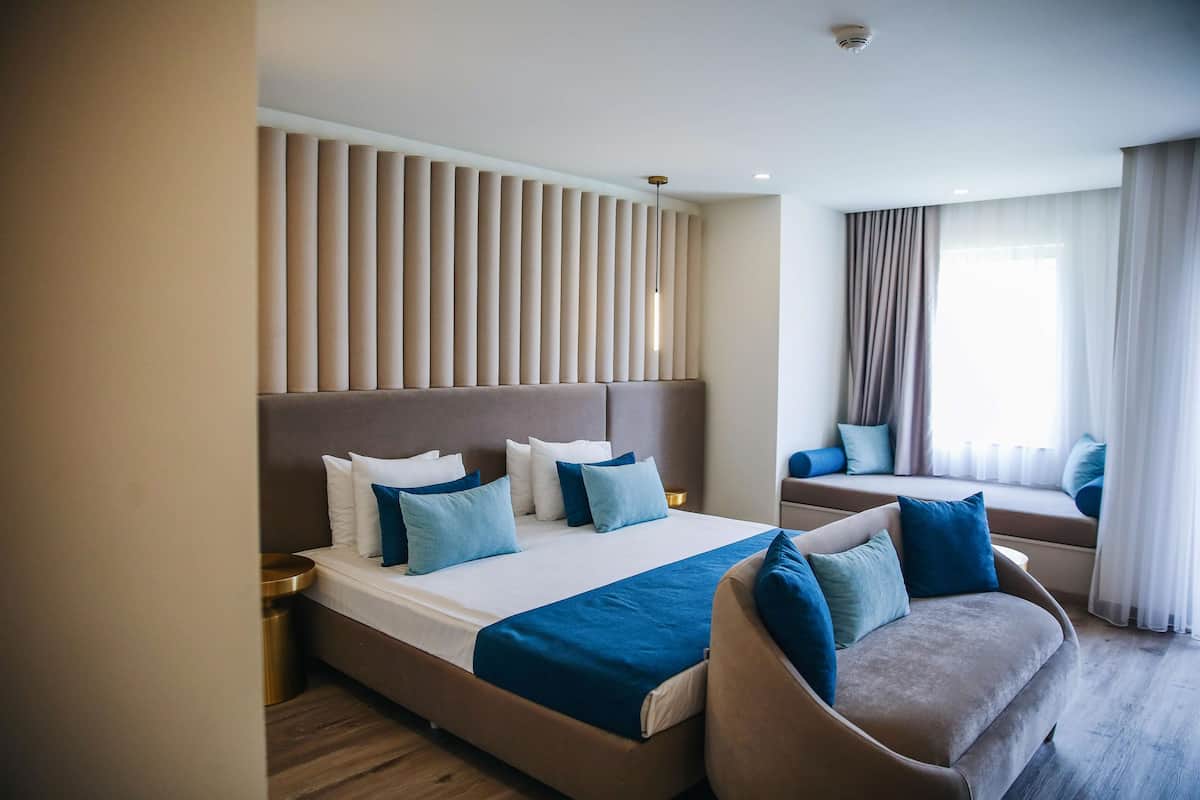 1 habitación, minibar, caja de seguridad en la habitación y escritorio