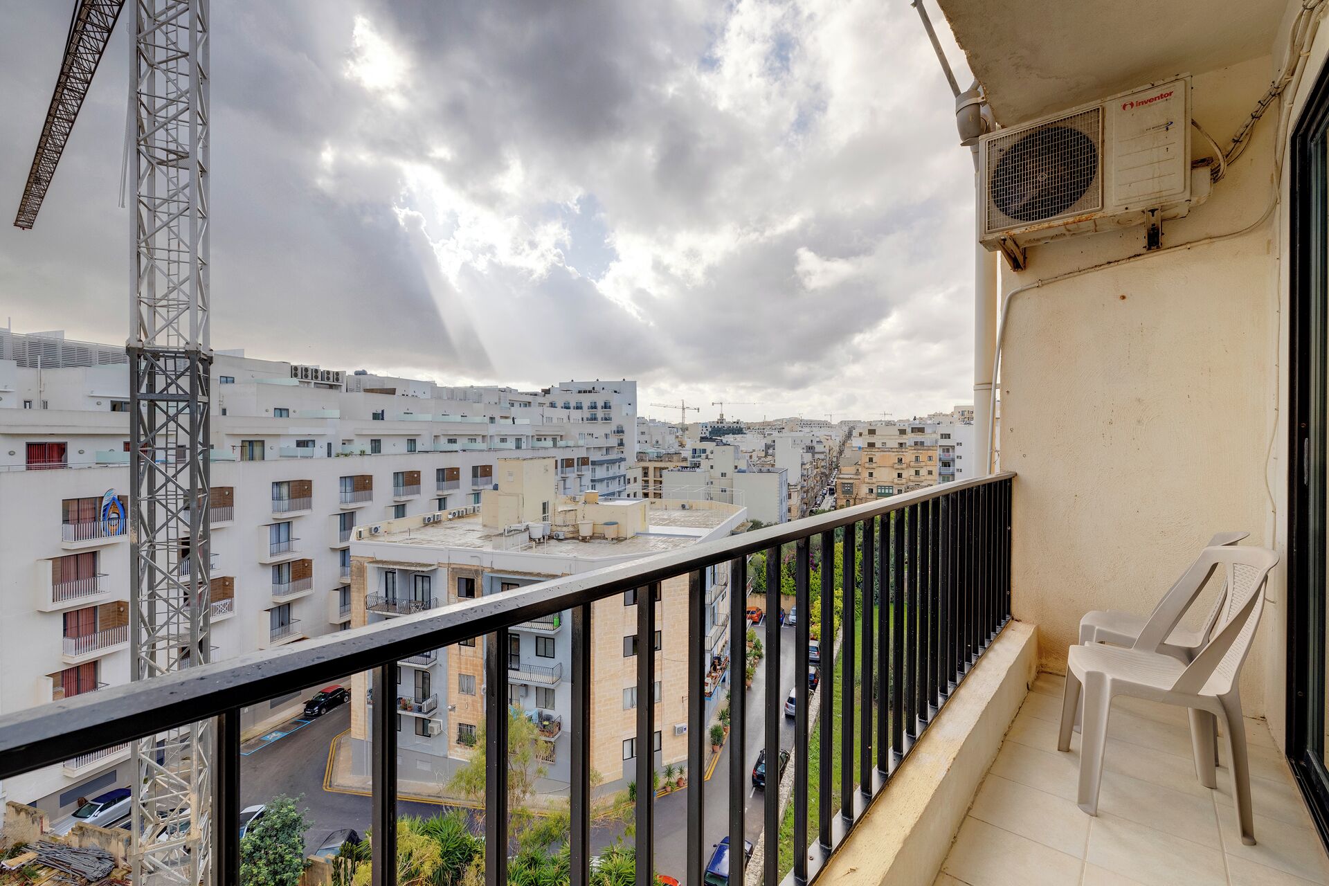 公寓, 2 間臥室, 露台 | 露台/庭院