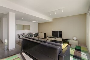 Apartment, 2 Bedrooms | Living room | TV - Marvellous Seafront Apartment in the Best Location (Sliema)