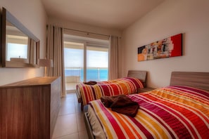 Apartment, 2 Bedrooms | 2 bedrooms, laptop workspace, WiFi, bed sheets - Seafront Luxury Apartment Incl Pool (Sliema)