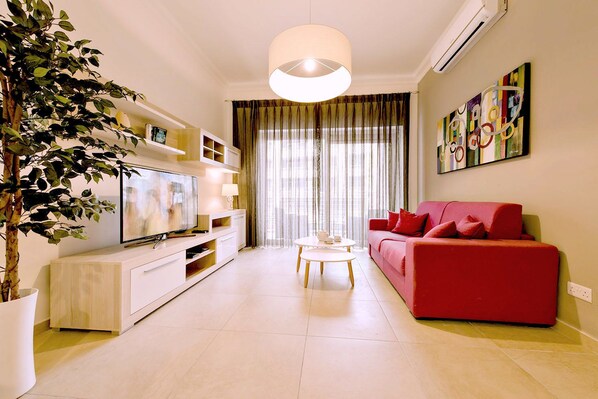 50-inch LCD TV with cable channels, TV