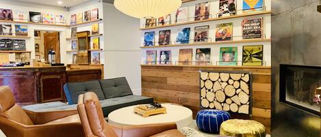 Zona de estar del vestíbulo