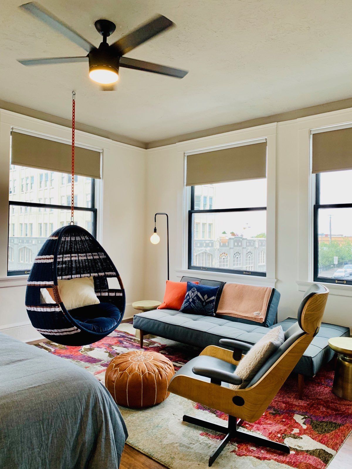 Individually decorated, individually furnished, blackout curtains