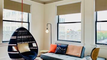 Individually decorated, individually furnished, blackout curtains