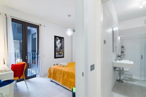 Apartamento, 1 habitación | 1 dormitorio, wifi gratis, ropa de cama