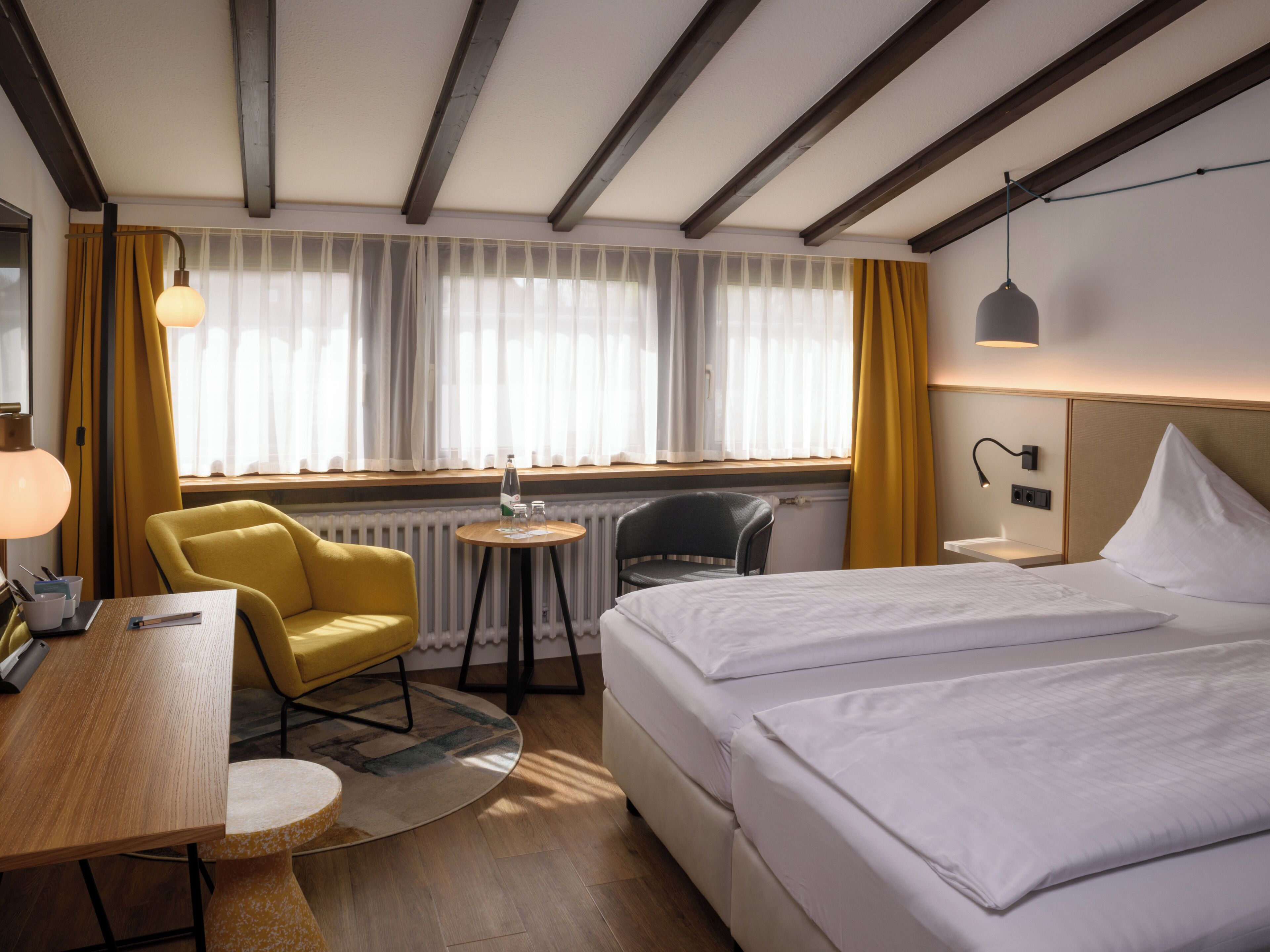 standard double or twin room | 1 bedroom, hypo-allergenic bedding, in-room safe, desk