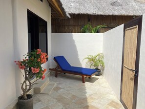 Standard Triple Room | Terrace/patio - Ekas Surf Resort (Jerowaru)