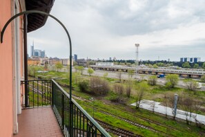 Apartment, 1 Schlafzimmer | Blick vom Balkon