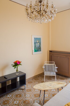 Apartment, 1 Bedroom | Living area | Flat-screen TV