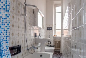 公寓, 1 間臥室 | 浴室 | 淋浴/浴缸二合一、全浸式浴缸、坐浴桶、毛巾