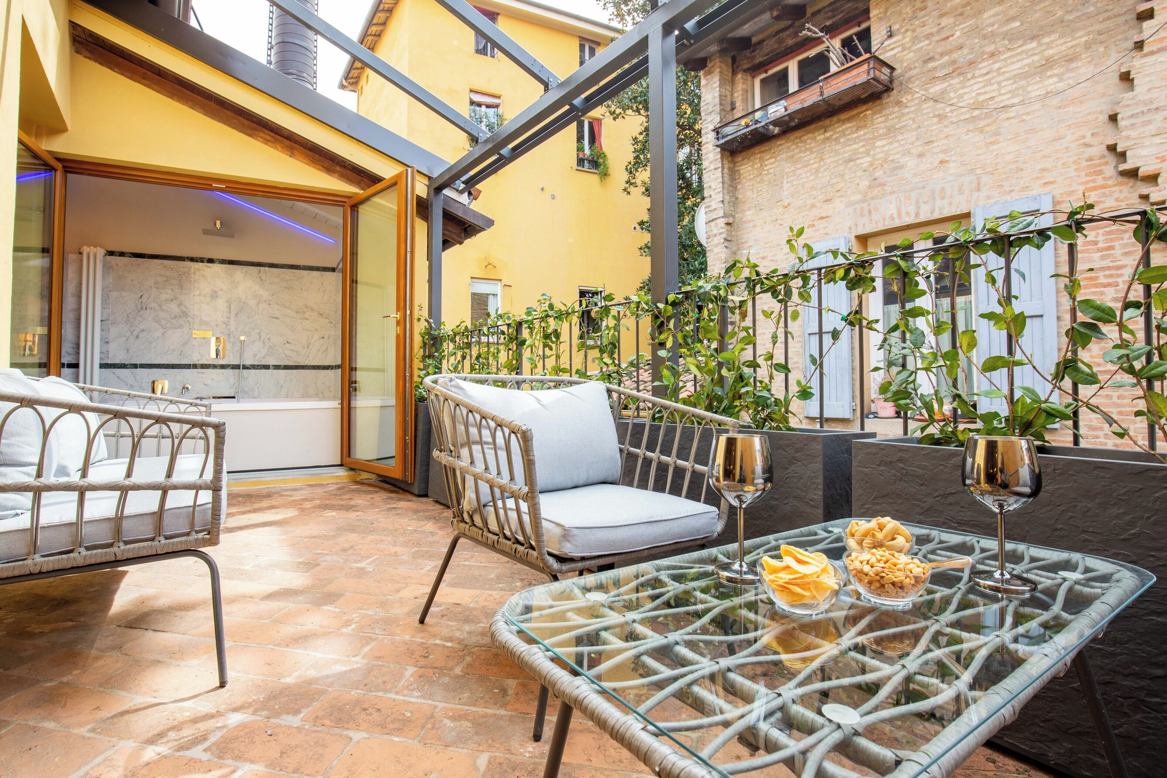 Luxury Apartment, 1 Bedroom, Terrace | Terrace/patio