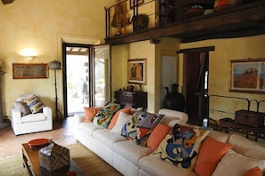 Apartment, 3 Bedrooms | Living area | Flat-screen TV - Verdidea - Poggio Aperto (Seggiano)