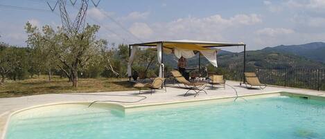 Seasonal outdoor pool