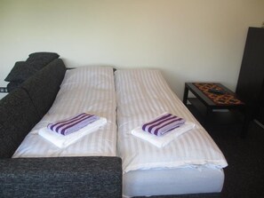 Studio | Kostenlose Babybetten, kostenloses WLAN, Bettwäsche, Rollstuhlgeeignet