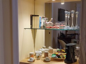 华丽双人房, 阳台 | 咖啡和/或咖啡机