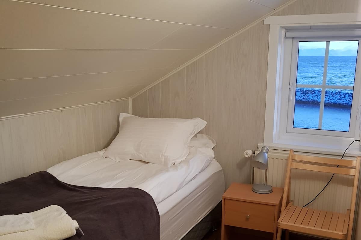Eenpersoonskamer, gedeelde badkamer | Verduisterende gordijnen, gratis babybedden, gratis wifi, beddengoed