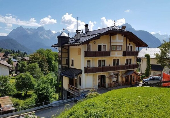 Fassade der Unterkunft