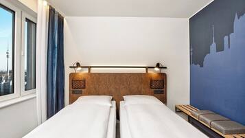Standardzimmer, 1 Doppelbett | Allergikerbettwaren, kostenloses WLAN, Bettwäsche