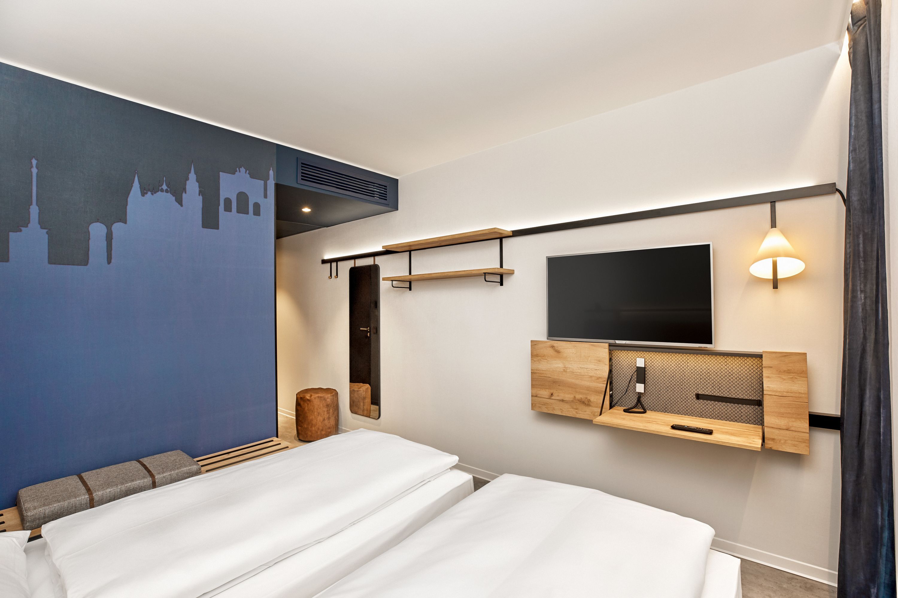 Habitación Confort con 1 cama doble o 2 individuales, 2 camas individuales, no fumadores | Ropa de cama hipoalergénica, wifi gratis, ropa de cama