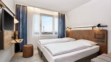 Allergikerbettwaren, kostenloses WLAN, Bettwäsche